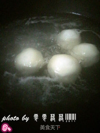 芋头肉馅汤圆的做法步骤：8