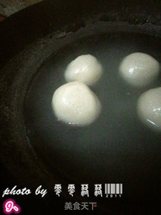 芋头肉馅汤圆的做法步骤：9