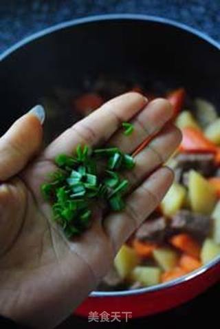 土豆炖牛肉的做法步骤:9