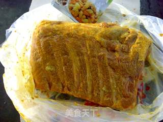 咖喱烤大排的做法步骤:3