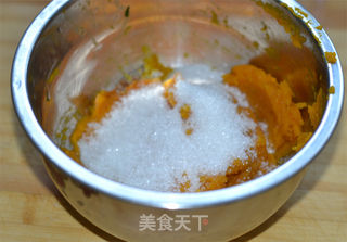 【南瓜华夫饼】在这个季节最温暖的的颜色的做法步骤:3