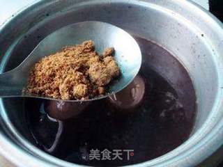黑豆蛋酒汤的做法步骤:6