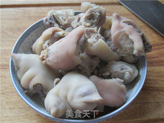 香糟卤蹄花的做法步骤:2