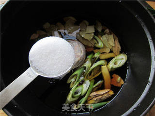 香糟卤蹄花的做法步骤:4