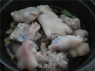 香糟卤蹄花的做法步骤:5