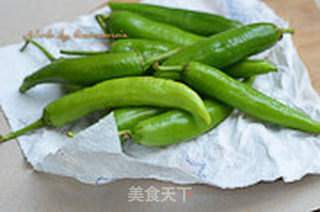 青椒酿肉的做法步骤:4