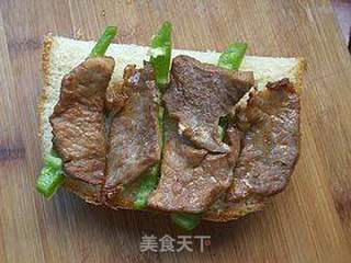 烤肉土司片的做法步骤:7