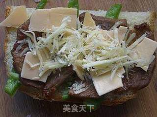 烤肉土司片的做法步骤:8