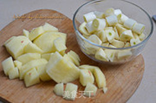 苹果牛肉的做法步骤:4