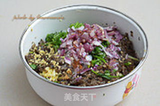 三鲜素包子的做法步骤:8