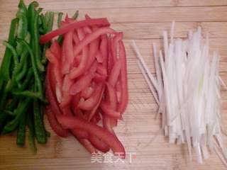 京酱肉丝的做法步骤:5