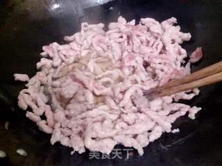 京酱肉丝的做法步骤:7