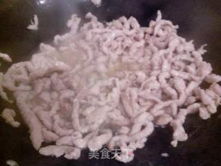 京酱肉丝的做法步骤:8