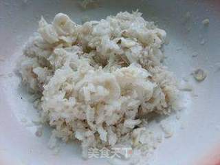 水豆豉拌芭蕉心的做法步骤:2