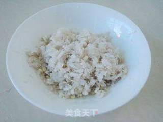 水豆豉拌芭蕉心的做法步骤：6