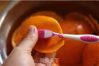 蜜饯橙皮的做法步骤:4