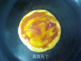 迷你南瓜披萨(平底锅版)的做法步骤:8