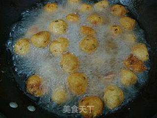 豆渣好去处-----【豆渣香酥藕圆】的做法步骤:8