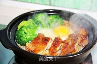照烧鸡煲仔饭的做法步骤:9