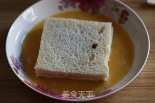 花生酱西多士的做法步骤:5