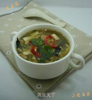 酸辣汤的做法步骤：10