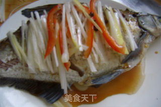 清蒸武昌鱼的做法步骤:7