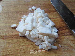 鸡汁枸杞山药粥的做法步骤:5
