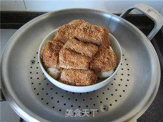 川味粉蒸排骨的做法步骤:6