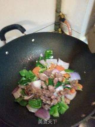 东北溜肉段的做法步骤:8
