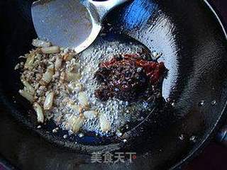 杏鲍菇虾味酱的做法步骤:6