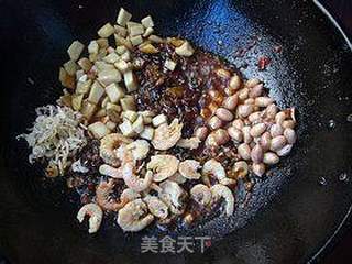杏鲍菇虾味酱的做法步骤:7
