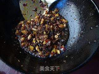 杏鲍菇虾味酱的做法步骤:8
