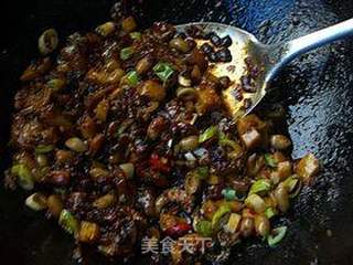杏鲍菇虾味酱的做法步骤:11
