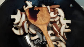 香菇油菜的做法步骤：5