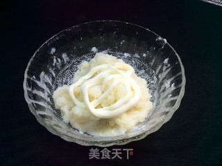 牛奶沙拉土豆泥的做法步骤：2