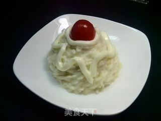 牛奶沙拉土豆泥的做法步骤:4