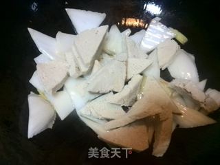 白菜冻豆腐粉丝汤的做法步骤:6