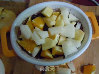 【三色水果沙拉饭】---快手的补脑舒缓疲劳的午餐的做法步骤:5