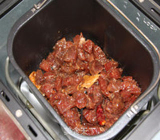 孜然牛肉干的做法步骤:6