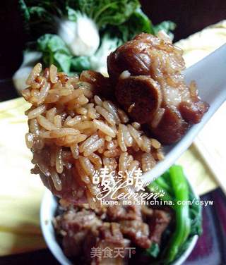 【冬日暖呼呼】排骨焖饭的做法步骤:10