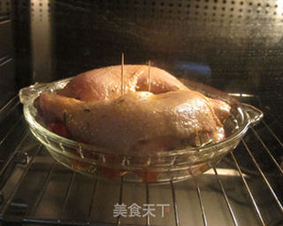 迷迭香烤鸡腿的做法步骤:6