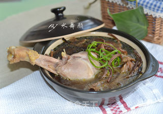 【茶树菇炖鸡腿】的做法步骤:6