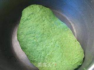 菠菜花卷的做法步骤:3