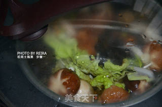 养生极品 松茸土瓶蒸的做法步骤:3