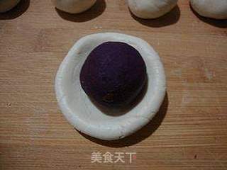 【豆浆紫薯豆沙麻团】豆浆的充分利用的做法步骤:6