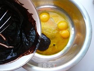 冬日加点能量——巧克力奶油方块的做法步骤:4