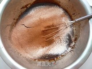 冬日加点能量——巧克力奶油方块的做法步骤:6