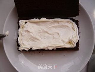 冬日加点能量——巧克力奶油方块的做法步骤:13