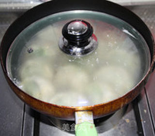 肉三鲜煎饺的做法步骤:15