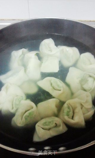 菜肉大馄饨的做法步骤:13